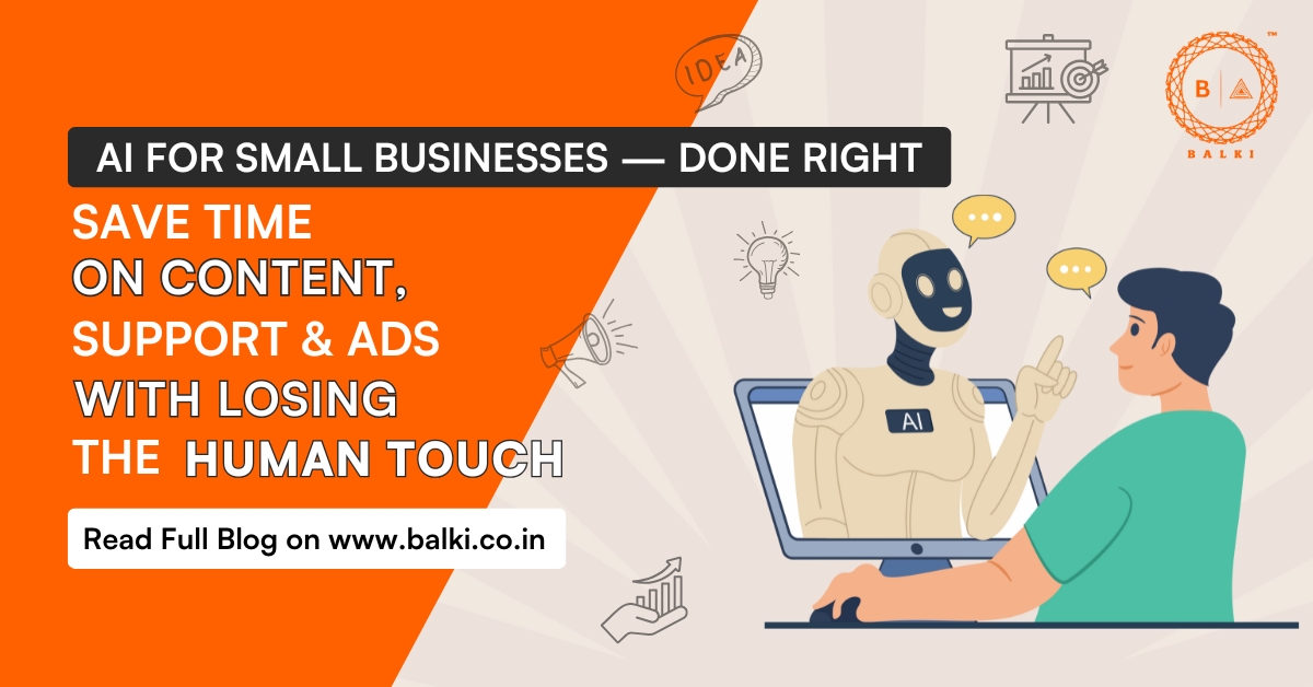 The Right Way to Use AI in Small Business Marketing.