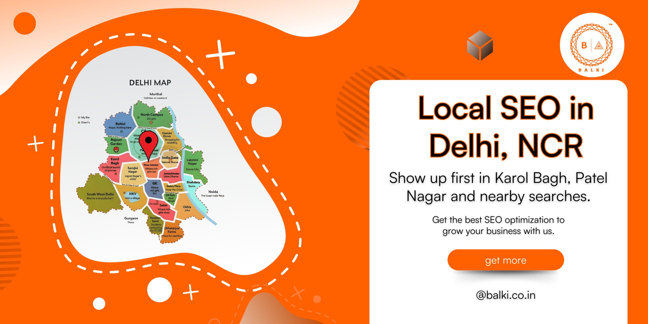 Local SEO in Delhi NCR: Get Found in Karol Bagh & Patel Nagar
